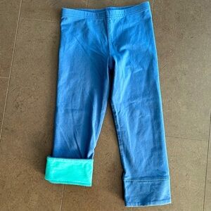 Peekaboo Beans size 7 cropped Leggings